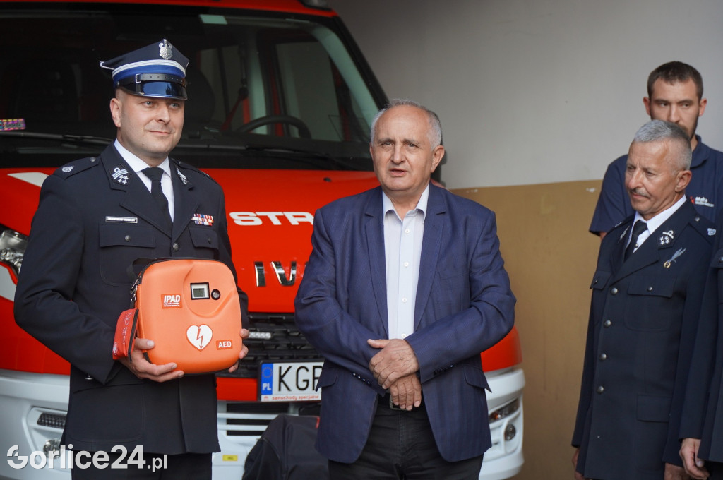 Defibrylatory AED zawisły na remizach OSP (22.07)
