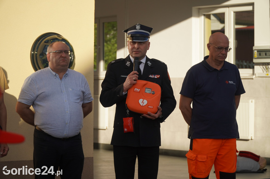 Defibrylatory AED zawisły na remizach OSP (22.07)