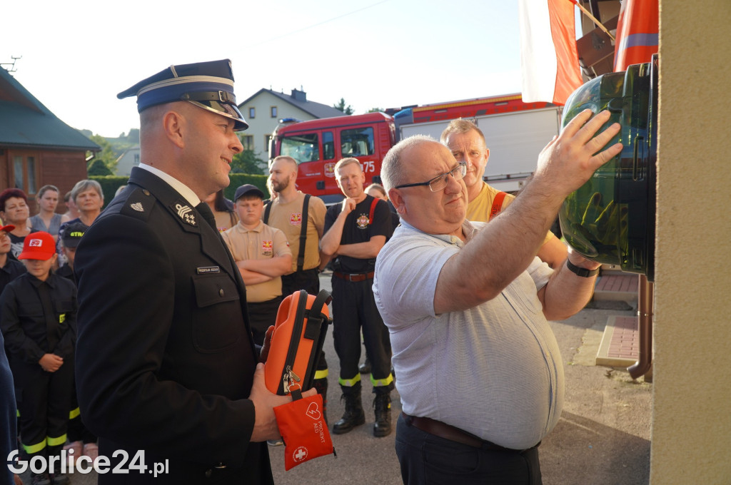 Defibrylatory AED zawisły na remizach OSP (22.07)