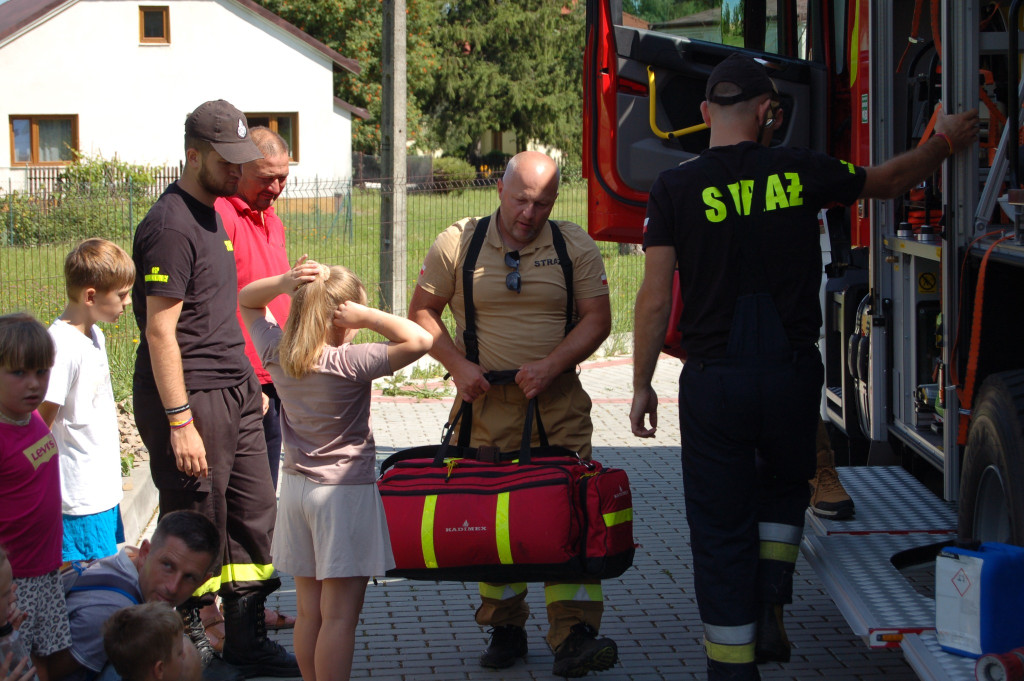 Warsztaty strażackie w OSP