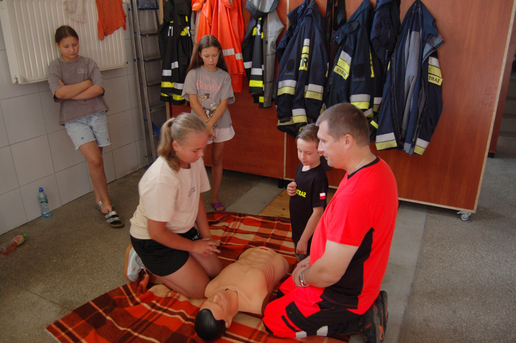 Warsztaty strażackie w OSP