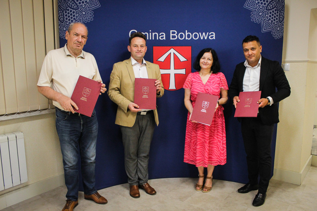 Podpisanie umowy Sieć Wodociągowa Brzana