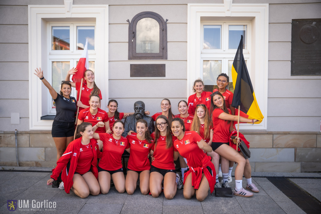 Siatkarze Belgii u18 w Gorlicach