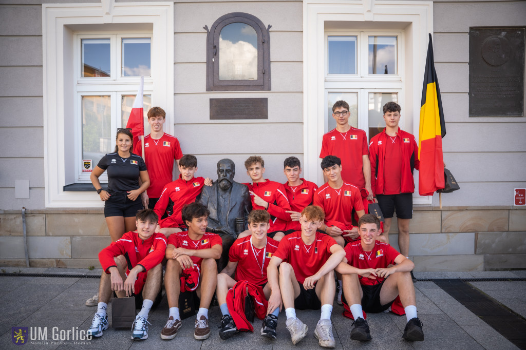 Siatkarze Belgii u18 w Gorlicach