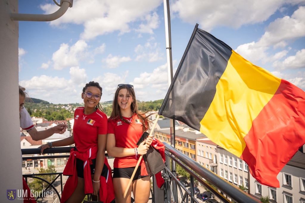 Siatkarze Belgii u18 w Gorlicach