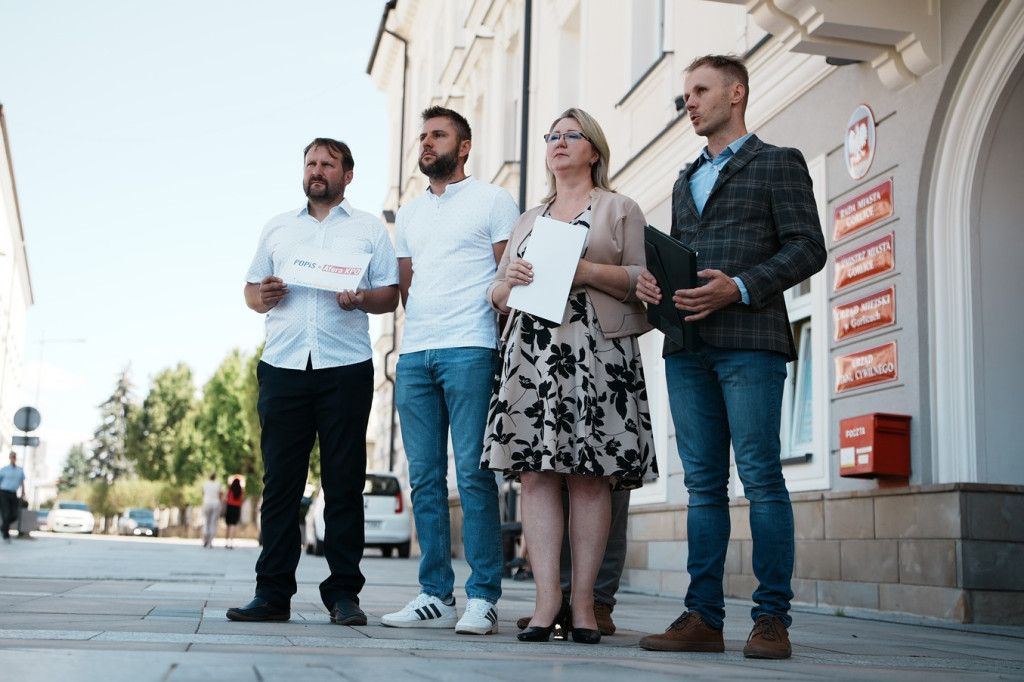 Briefing Prasowy Nowej Prawicy na gorlickim Rynku (11.08.)