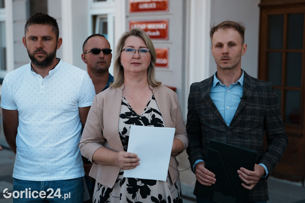 Briefing Prasowy Nowej Prawicy na gorlickim Rynku (11.08.)