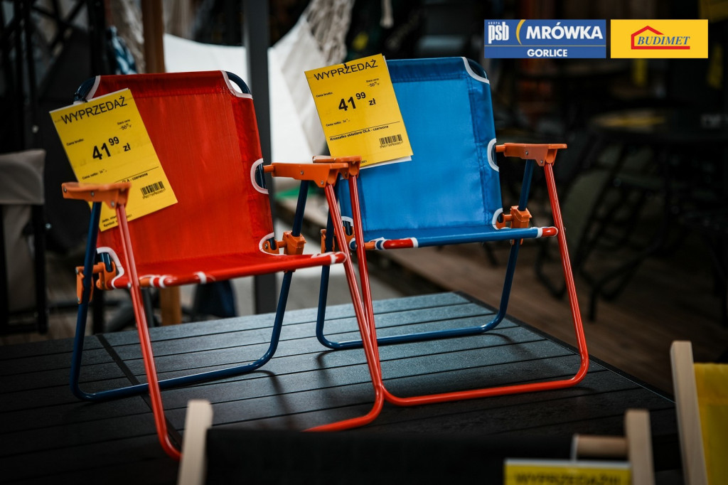 PSB Mrówka Gorlice - letnia wyprzedaż działu Ogród