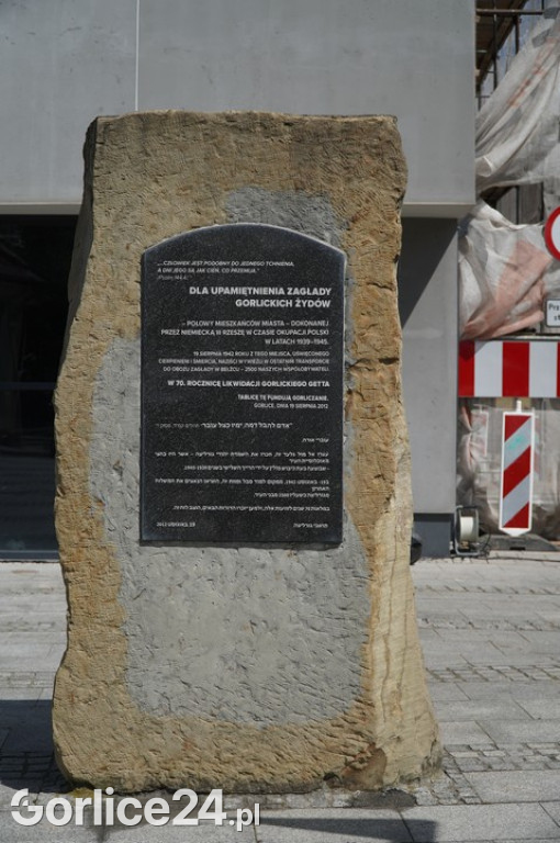 Uroczystość upamiętniająca 83. rocznicę likwidacji gorlickiego getta