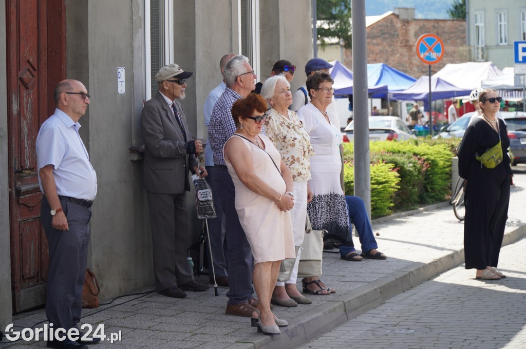 Uroczystość upamiętniająca 83. rocznicę likwidacji gorlickiego getta