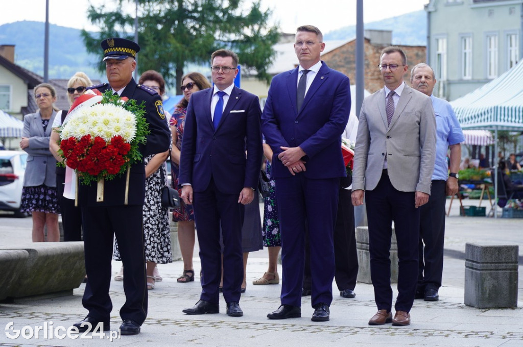 Uroczystość upamiętniająca 83. rocznicę likwidacji gorlickiego getta