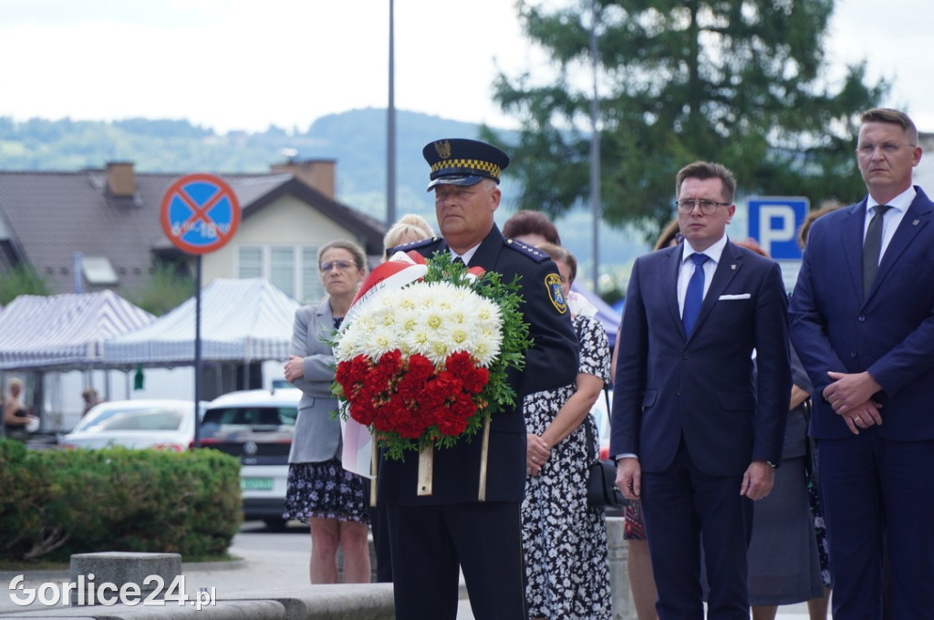 Uroczystość upamiętniająca 83. rocznicę likwidacji gorlickiego getta