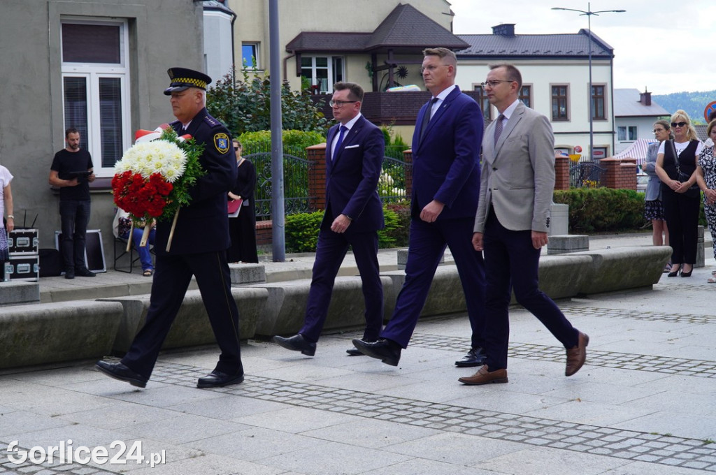 Uroczystość upamiętniająca 83. rocznicę likwidacji gorlickiego getta
