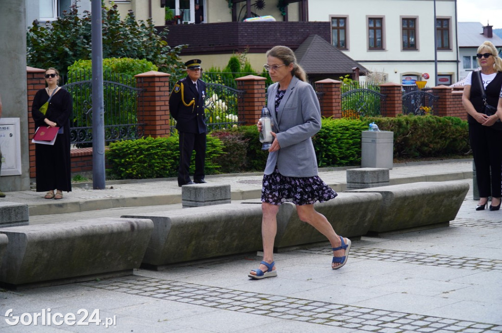 Uroczystość upamiętniająca 83. rocznicę likwidacji gorlickiego getta