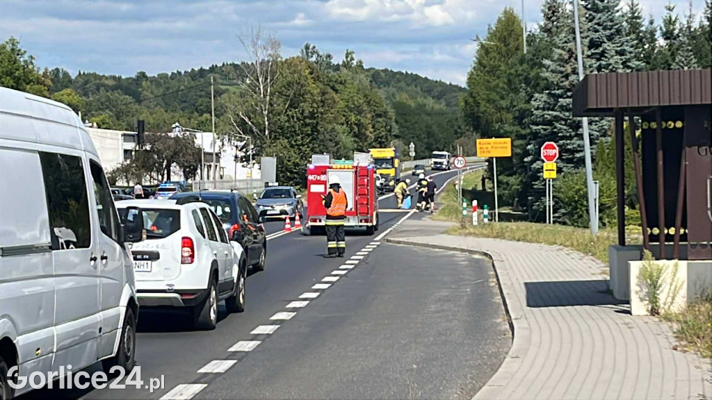 Kolizja w Klęczanach (19.08)