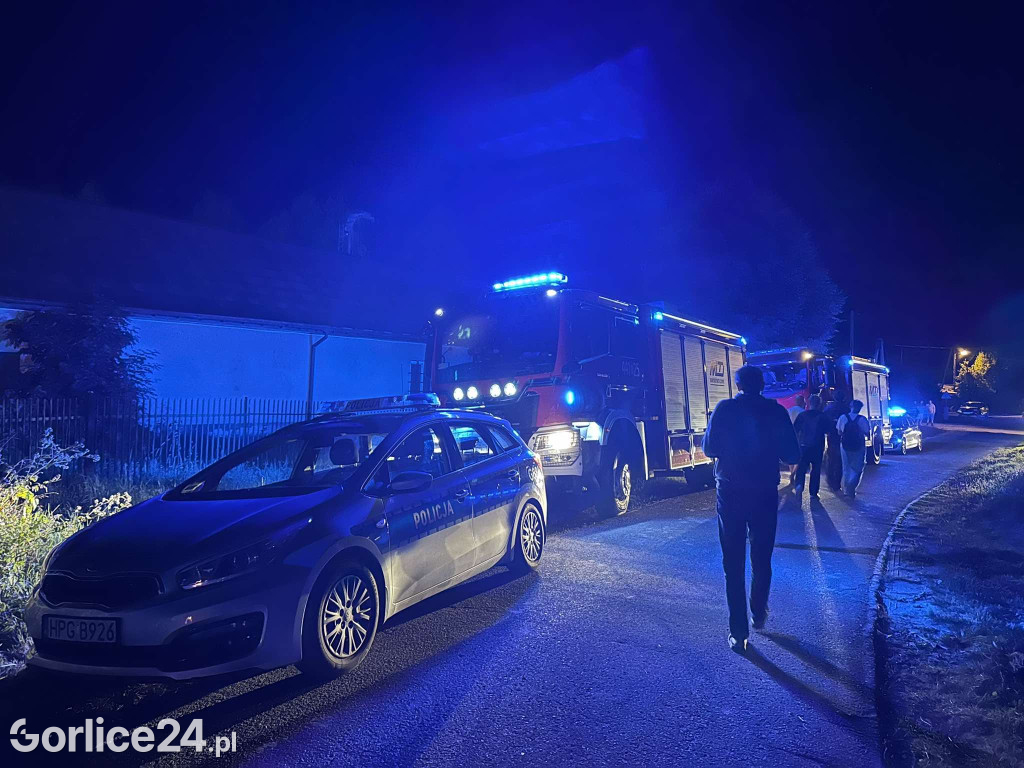Wypadek na przejeździe kolejowym w Zagórzanach (23.08.)