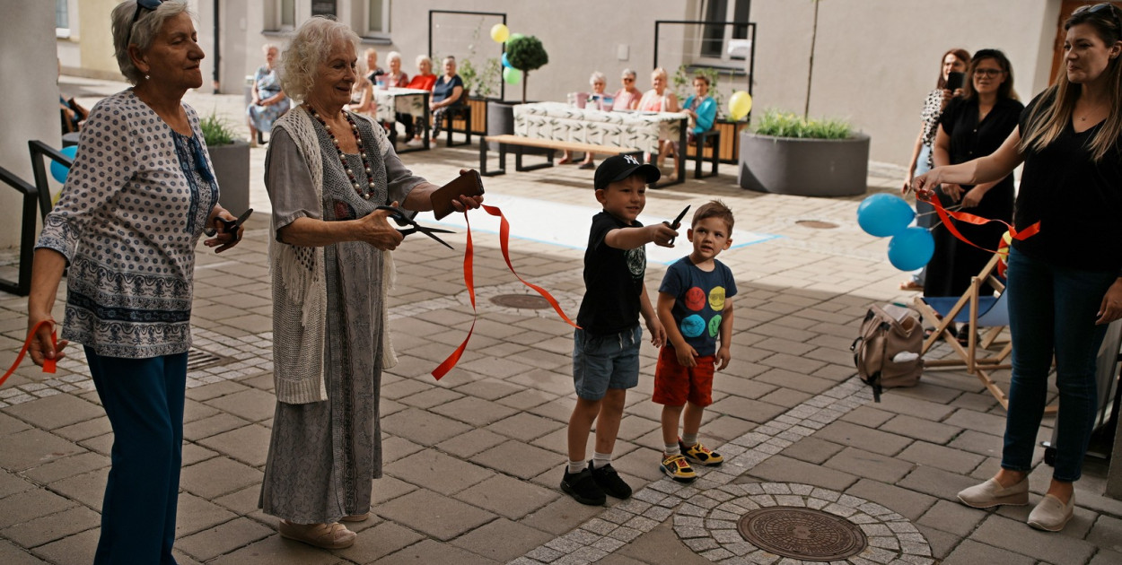 Otwarcie Parku Kieszonkowego na dziedzińcu Ratusza (29.08.)