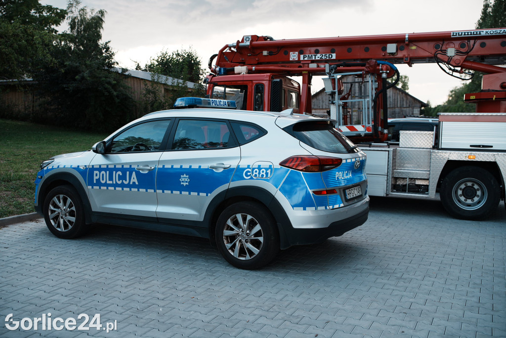 Pożar domu mieszkalnego (30.08.)