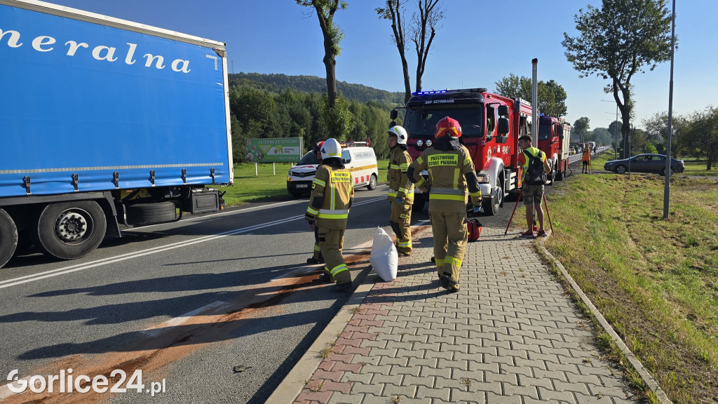 Kolizja w Szymbarku (02.09)