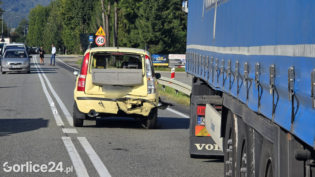 Kolizja w Szymbarku (02.09)