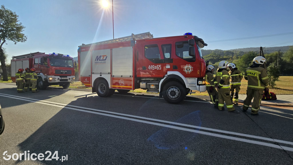 Kolizja w Szymbarku (02.09)