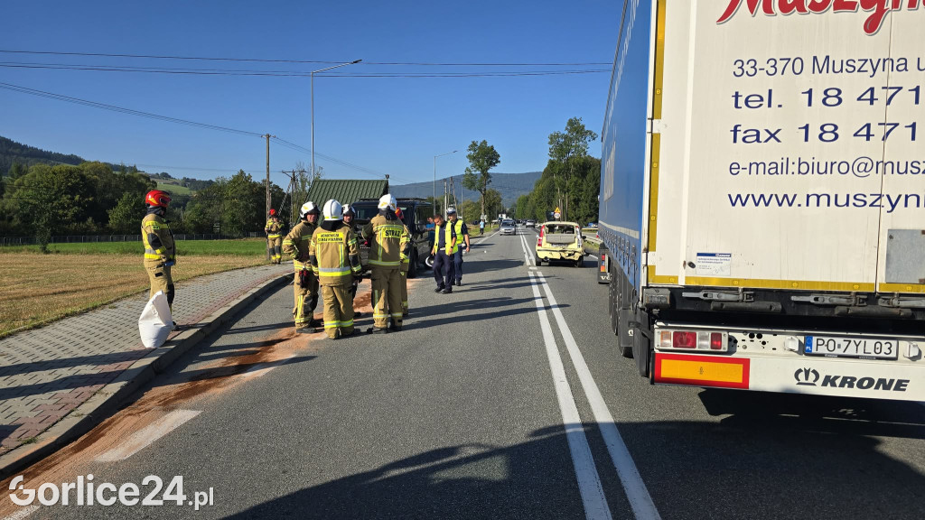 Kolizja w Szymbarku (02.09)