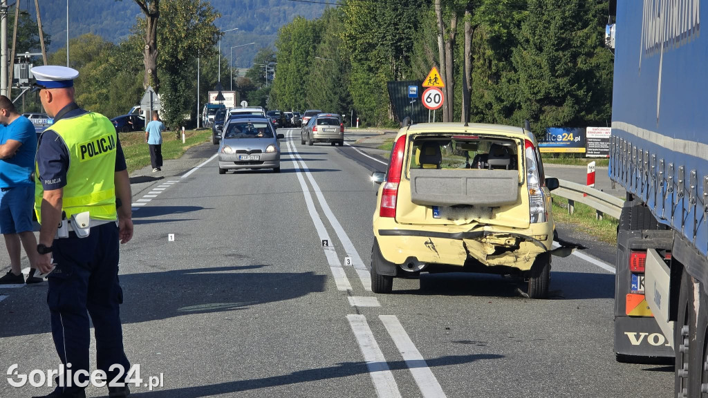 Kolizja w Szymbarku (02.09)