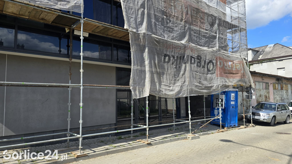 Remont nowej siedziby gorlickiej prokuratury