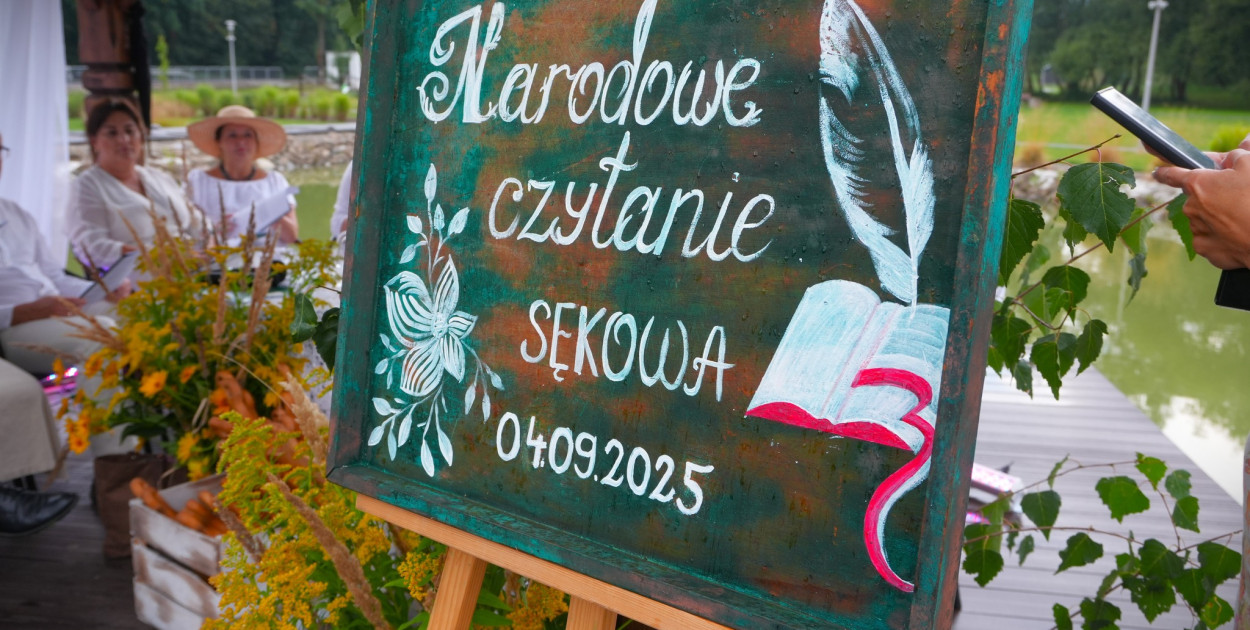 Narodowe Czytanie w Sękowej (04.09)