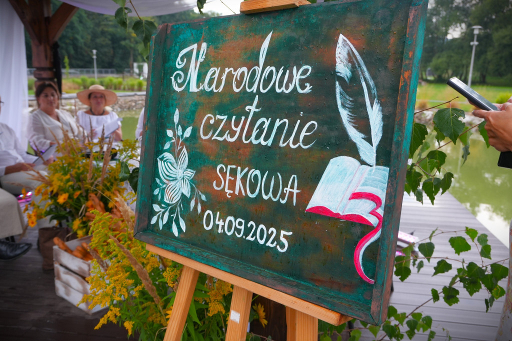Narodowe Czytanie w Sękowej (04.09)