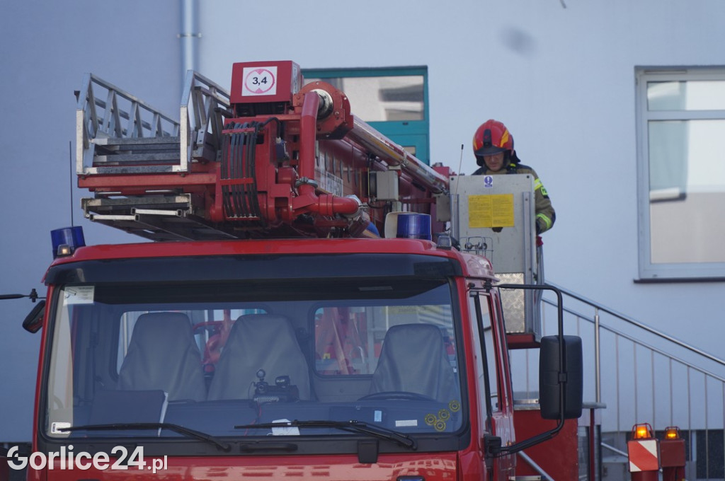 Ćwiczenia Strażackie na terenie szpitala