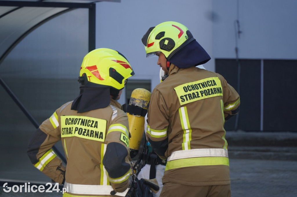 Ćwiczenia Strażackie na terenie szpitala