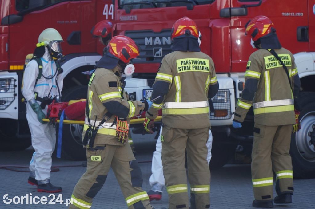 Ćwiczenia Strażackie na terenie szpitala
