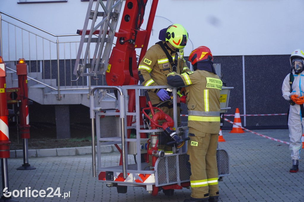 Ćwiczenia Strażackie na terenie szpitala