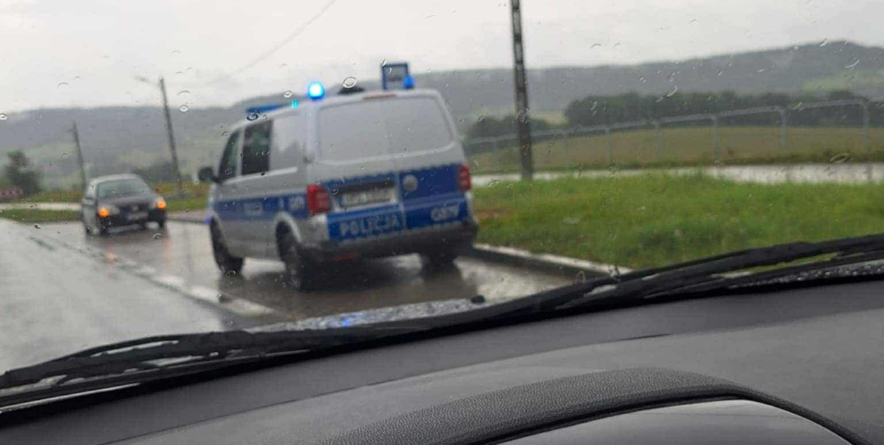 Zdarzenie drogowe na ul. Dukielskiej