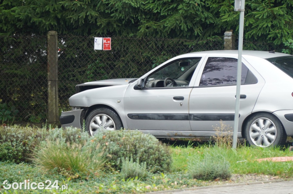 Kolizja na ulicy Sienkiewicza w  Gorlicach (16.09)