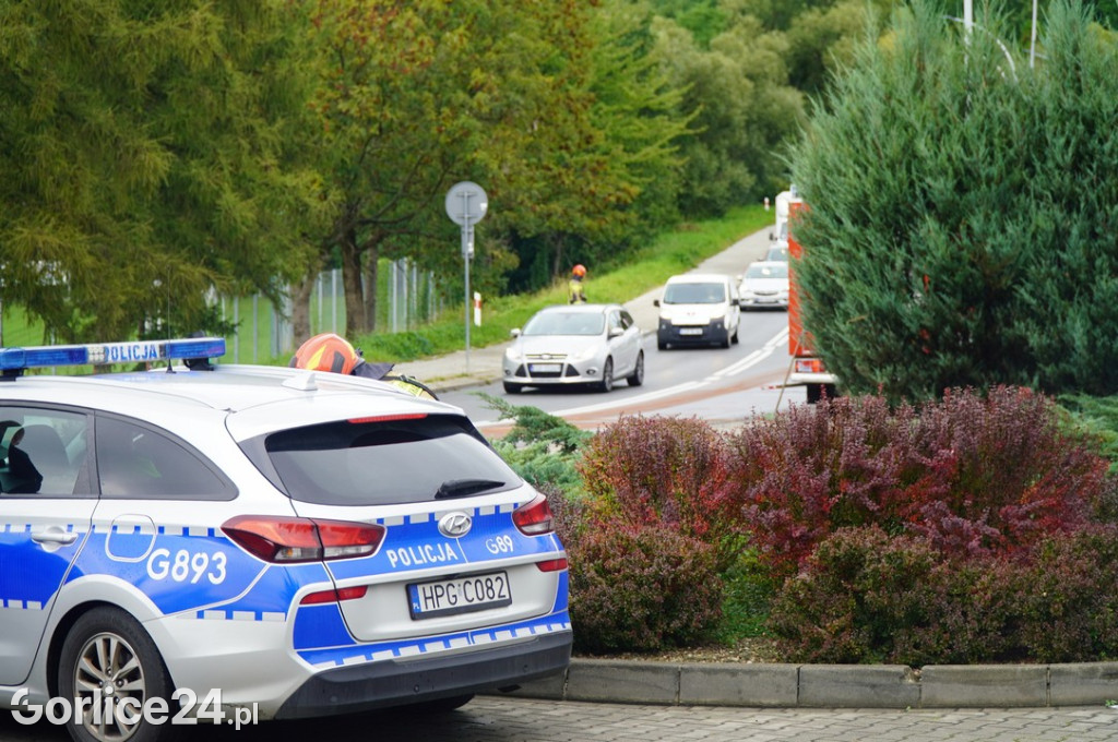 Kolizja na ulicy Sienkiewicza w  Gorlicach (16.09)