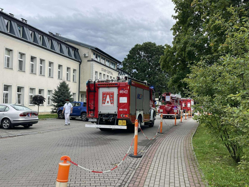 Alarm bombowy w starym szpitalu [16.09]