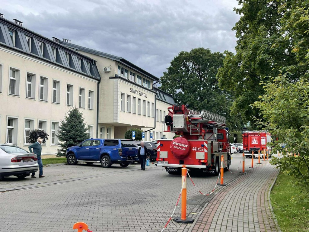 Alarm bombowy w starym szpitalu [16.09]