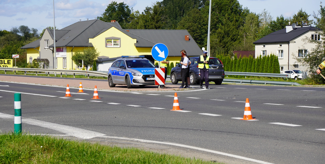 Kolizja ul. Biecka 18.09