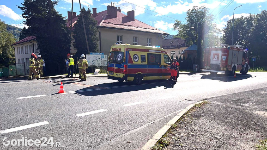 Zdarzenie drogowe w Szymbarku (19.09)