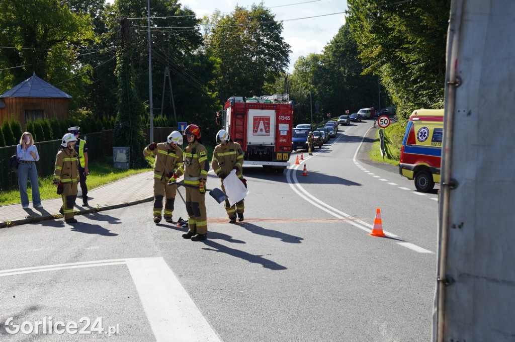 Zdarzenie drogowe w Szymbarku (19.09)