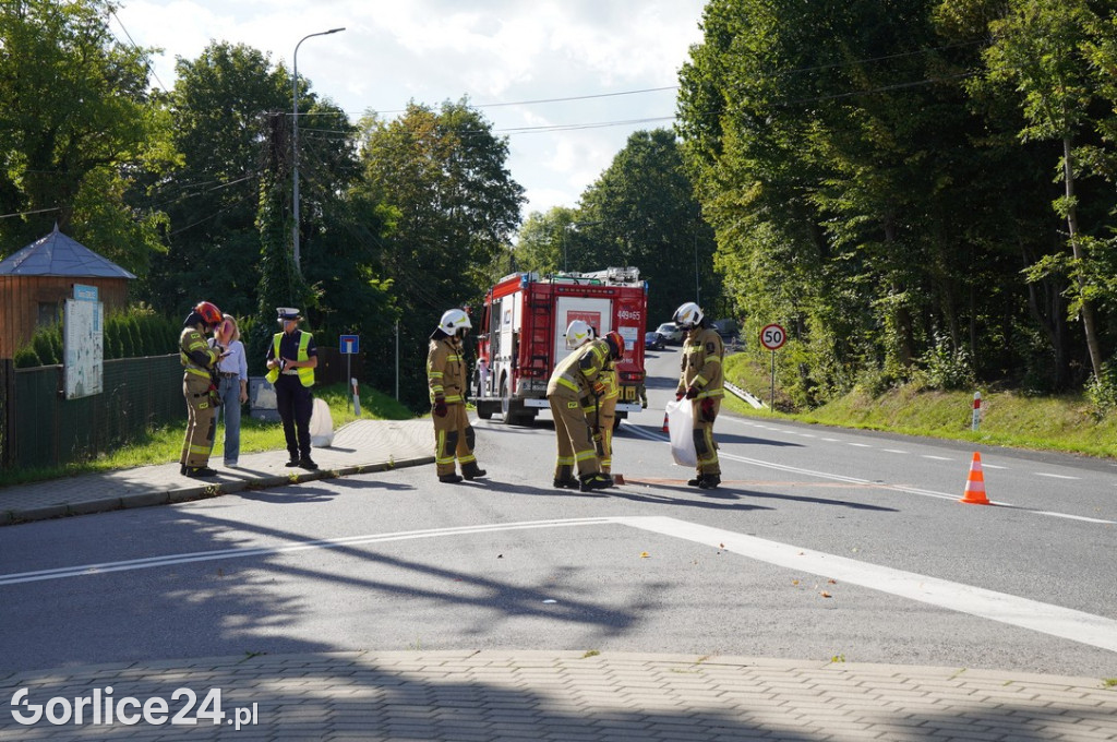 Zdarzenie drogowe w Szymbarku (19.09)