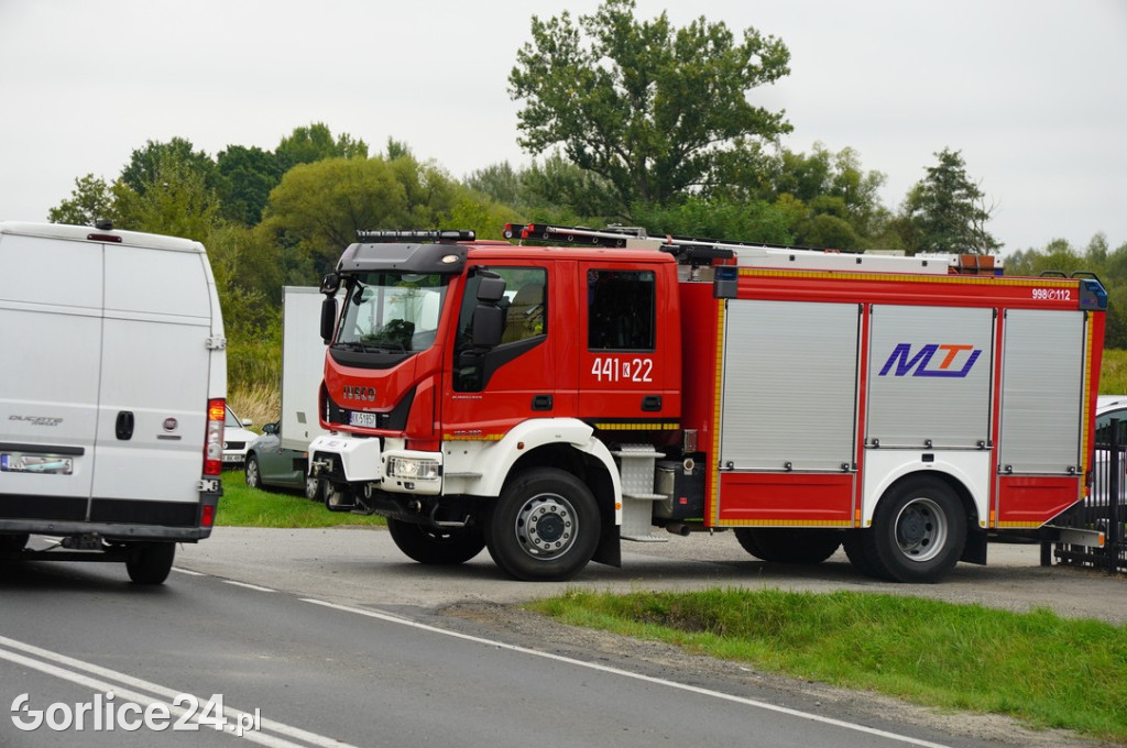 Kolizja obok BP (23.09)
