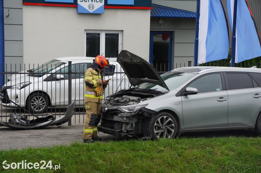 Kolizja obok BP (23.09)
