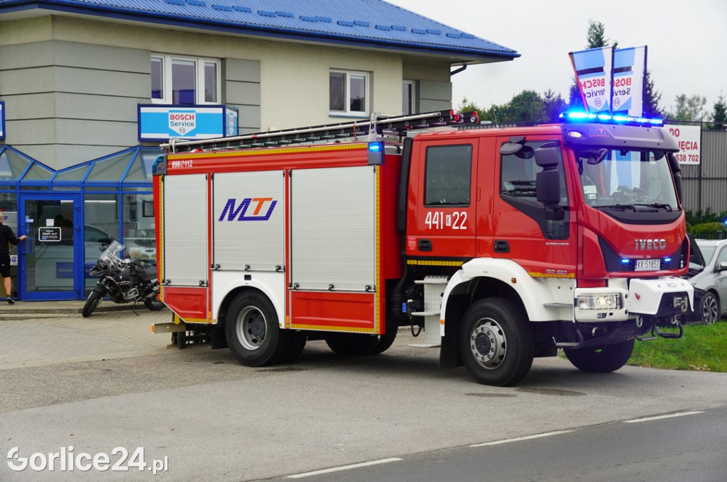 Kolizja obok BP (23.09)