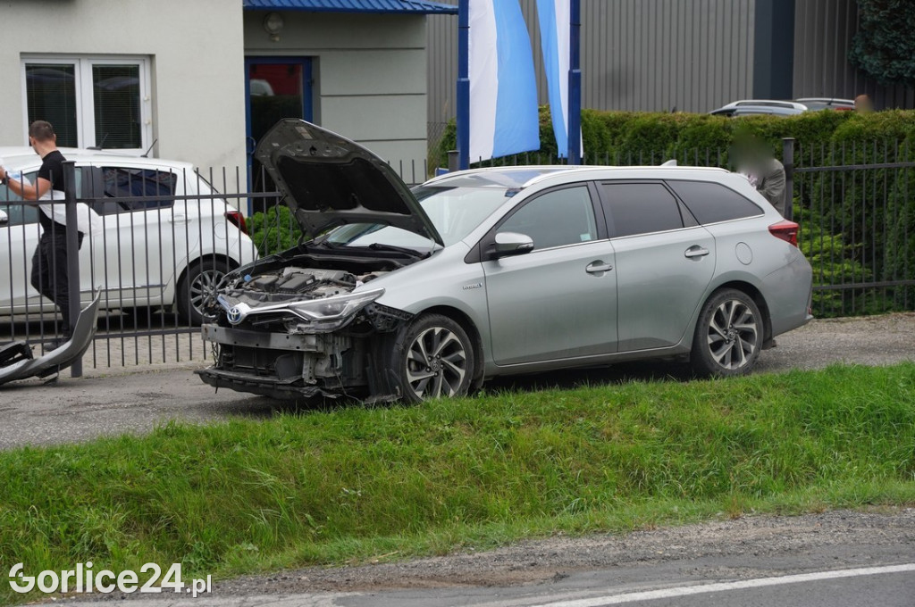 Kolizja obok BP (23.09)