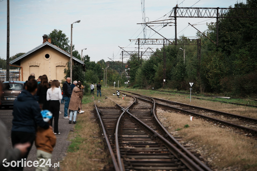 Pociąg retro w Gorlicach (28.09.)