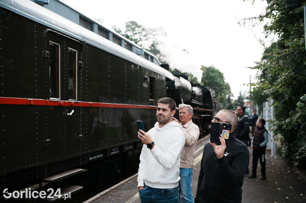 Pociąg retro w Gorlicach (28.09.)