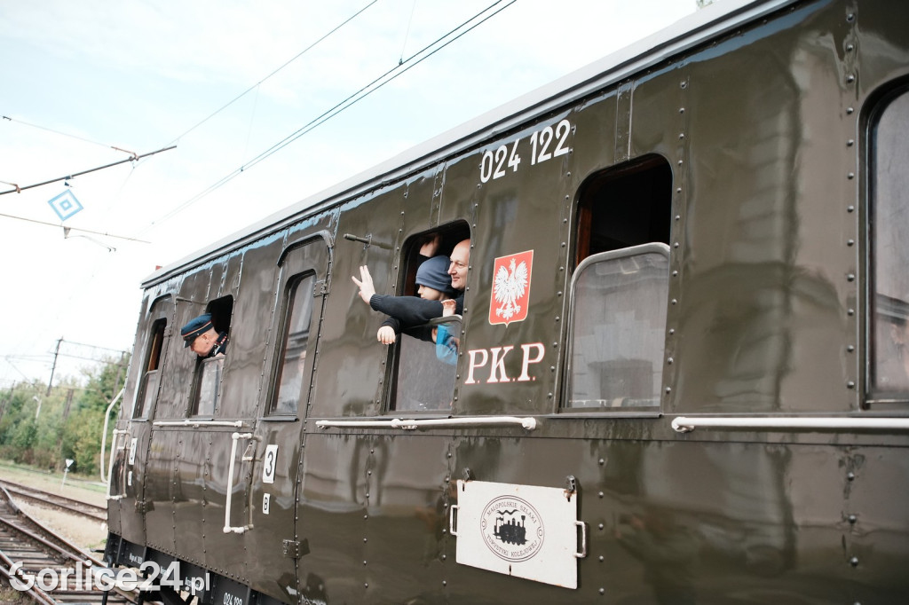 Pociąg retro w Gorlicach (28.09.)